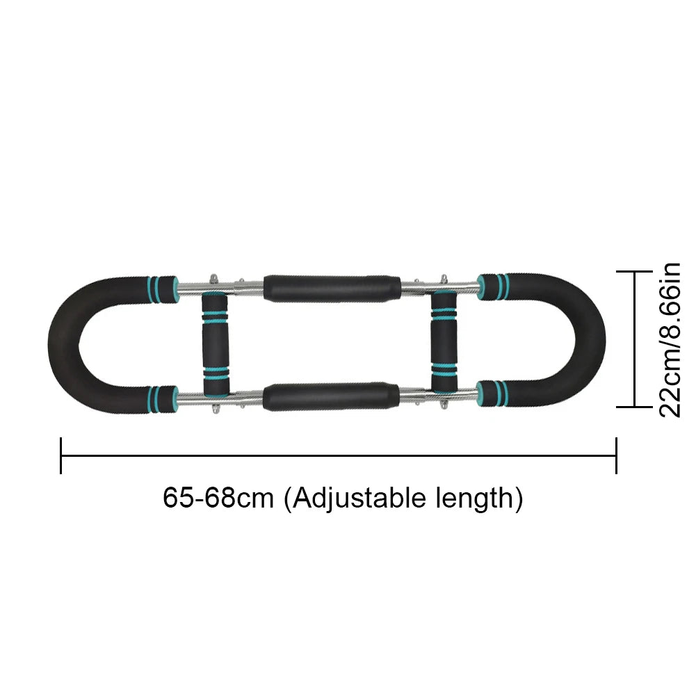Adjustable Twister Arm Exerciser Multifunctional U-Shaped Wrist Strength Trainer Home Chest Expander Indoor Workout